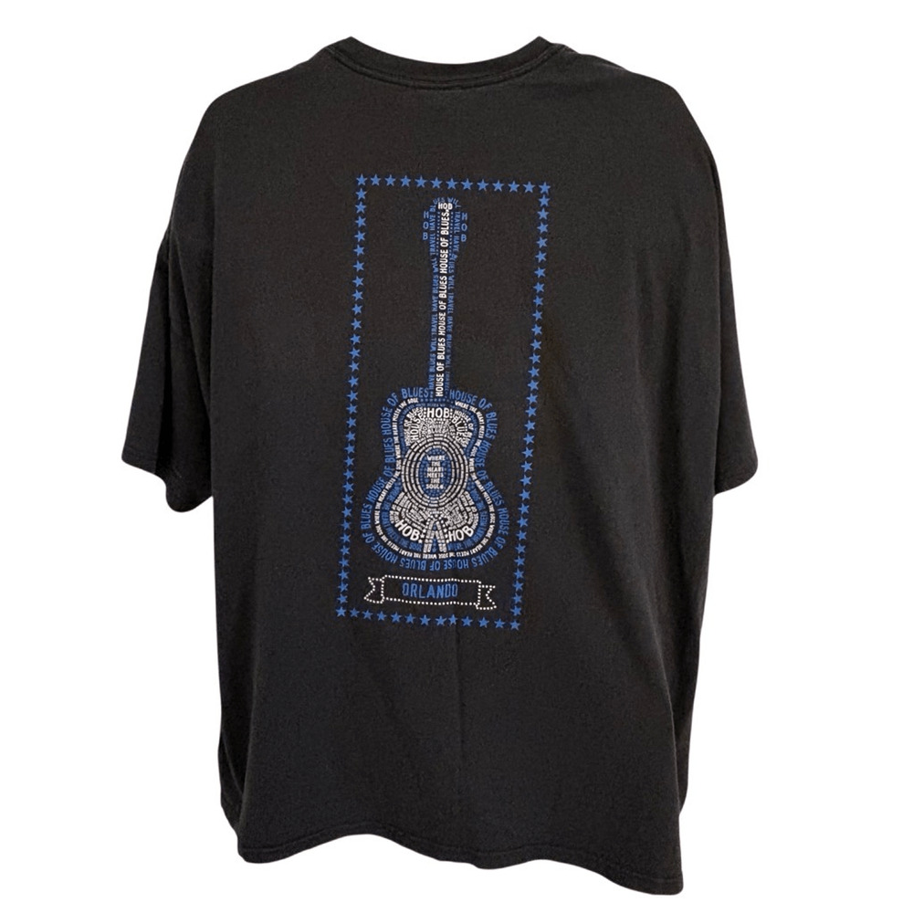 Y2K House of Blues Orlando T-Shirt Men’s Size 3XL HOB Great back hit